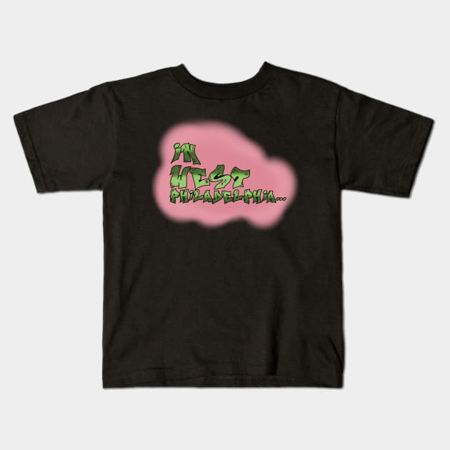 West Philadelphia Kids T-Shirt by Tabletop Adventurer